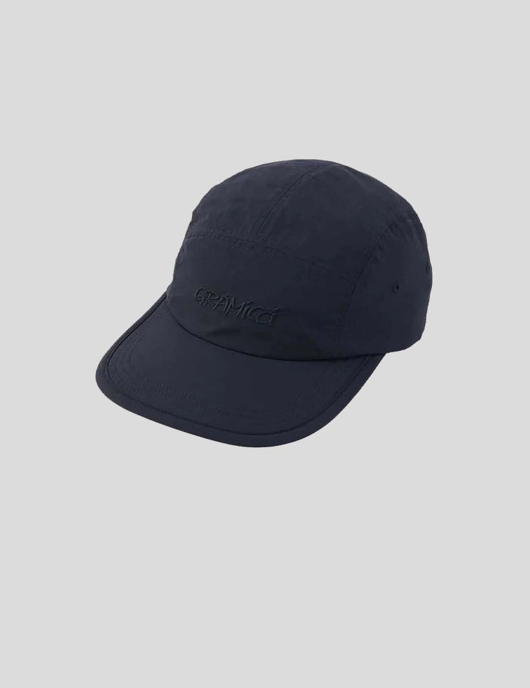 Cappello in nylon nero